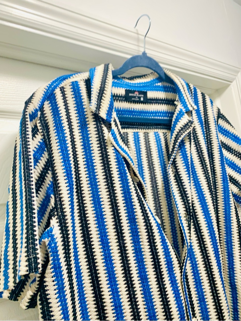 Camp Colored Striped Button Down